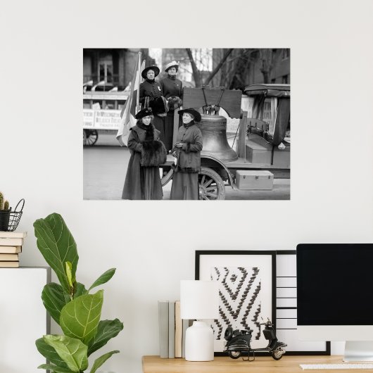 Liberty Bell for Suffrage: 1916 ポスター (ホームオフィス)