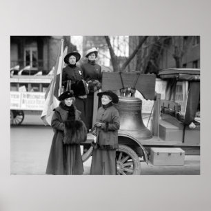 Liberty Bell for Suffrage: 1916 ポスター