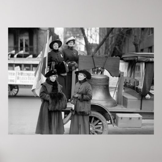 Liberty Bell for Suffrage: 1916 ポスター (正面)