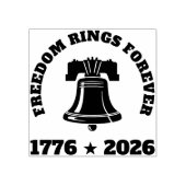 Liberty Bell Seal • 1776–2026 U.S. Tribute ラバースタンプ (インプリント)