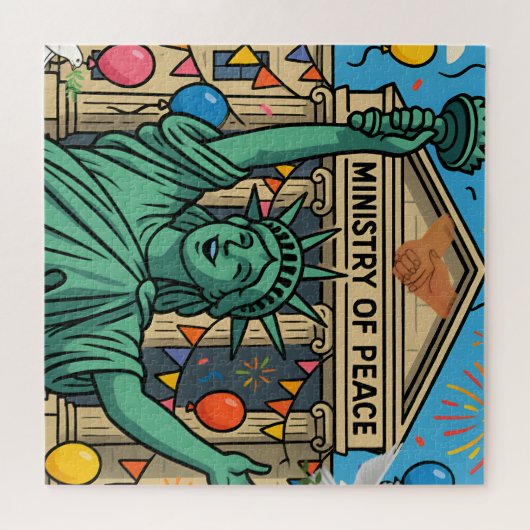 Liberty Between Peace and War ジグソーパズル (横)