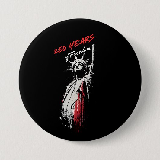 Liberty Calling: 250 Years of America Freedom 缶バッジ (正面)