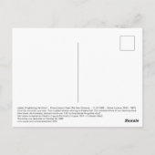 Liberty Enlightening the World Lazarus Poem  ポストカード (裏面)