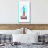 Liberty Enlightening the World Lazarus Poem Canvas キャンバスプリント (インサイチュ (寝室))