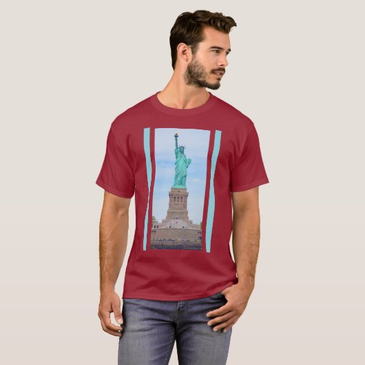 Liberty Enlightening the World Lazarus Poem Tシャツ (正面フル)