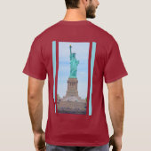Liberty Enlightening the World Lazarus Poem Tシャツ (裏面)