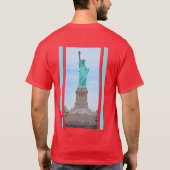Liberty Enlightening the World Lazarus Poem Tシャツ (裏面)