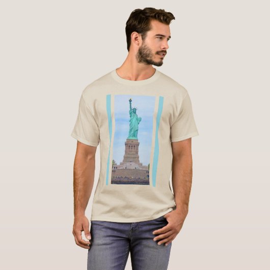 Liberty Enlightening the World Lazarus Poem Tシャツ (正面フル)