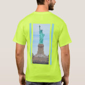 Liberty Enlightening the World Lazarus Poem Tシャツ (裏面)