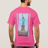 Liberty Enlightening the World Lazarus Poem Tシャツ (裏面)