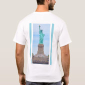 Liberty Enlightening the World Lazarus Poem Tシャツ (裏面)