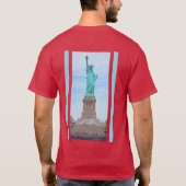 Liberty Enlightening the World Lazarus Poem Tシャツ (裏面)