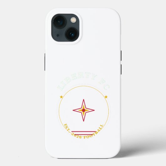 Liberty FCコンパス バッジ フォンケース | USAサッカー Case-Mate iPhoneケース (裏面)