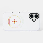 Liberty FCコンパス バッジ フォンケース | USAサッカー iPhone 16ケース (裏面横)