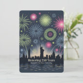 Liberty Fireworks 250 Years New York Gala Card (スタンド正面)