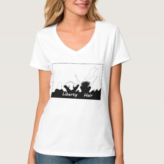 Liberty hair tシャツ (正面)