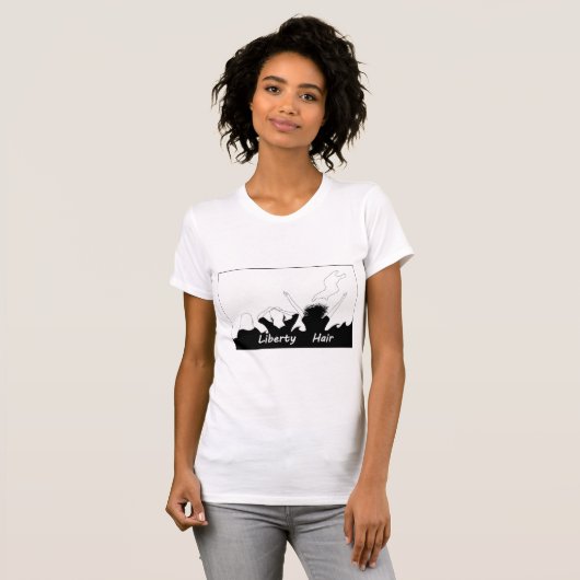 liberty hair tシャツ (正面フル)