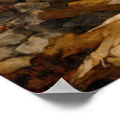 Liberty Leading the People by Eugene Delacroix ポスター (角)