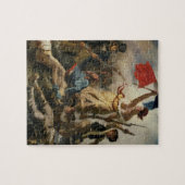 Liberty Leading the People, Delacroix ジグソーパズル (横)