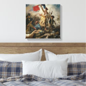 Liberty Leading the People Eugène Delacroix キャンバスプリント (インサイチュ (寝室))