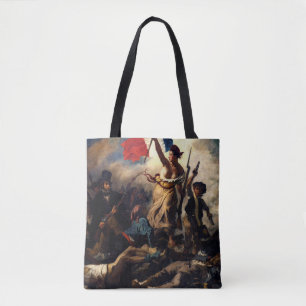 Liberty Leading the People, Eugene Delacroix トートバッグ
