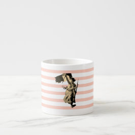 Liberty Leading the People Eugène Delacroix pastel エスプレッソカップ