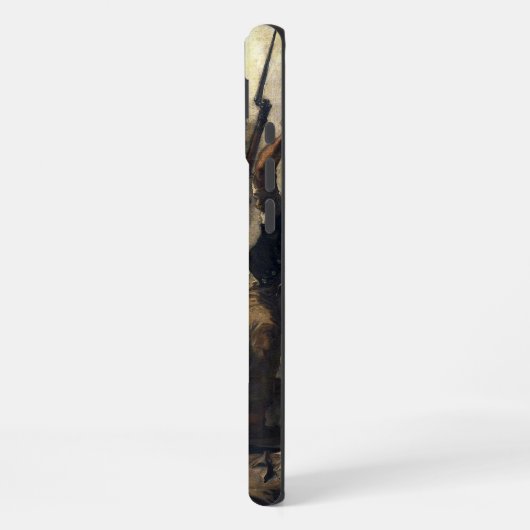 Liberty Leading the People iPhoneケース (左側面)