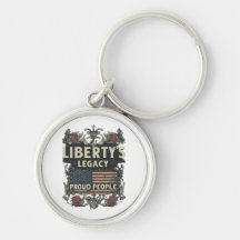 Liberty Legacy Keychain：自由のシンボル