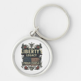 Liberty Legacy Keychain：自由のシンボル キーホルダー
