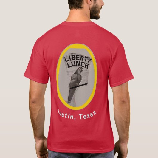 Liberty Lunch Tシャツ (裏面)