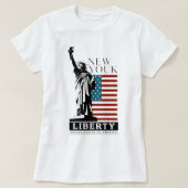 LIBERTY New Yourk Tシャツ (デザイン正面)