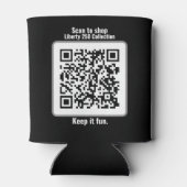 Liberty Raccoon 250 Years San Francisco Pride 缶クーラー (裏面)