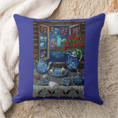 Liberty’s Tea Time Delight! クッション (ブランケット)