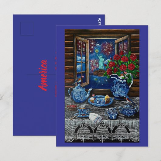 Liberty’s Tea Time Delight! ポストカード (正面/裏面)