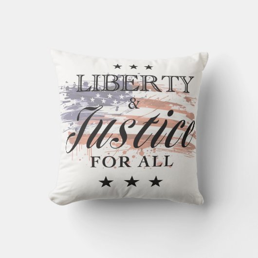 Liberty Throw Pillow クッション (正面)
