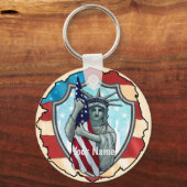 Liberty USA キーホルダー (正面)