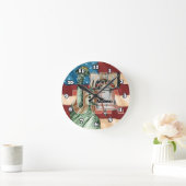 Liberty USA 250th anniversary ラウンド壁時計 (ホーム)