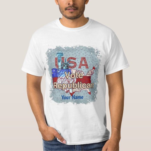 Liberty Vote共和党Tシャツ Tシャツ (正面)