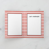 Liberty with the stars and stripes カード (内部)