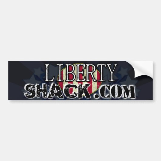 LibertyShackのバンパー バンパーステッカー (正面)