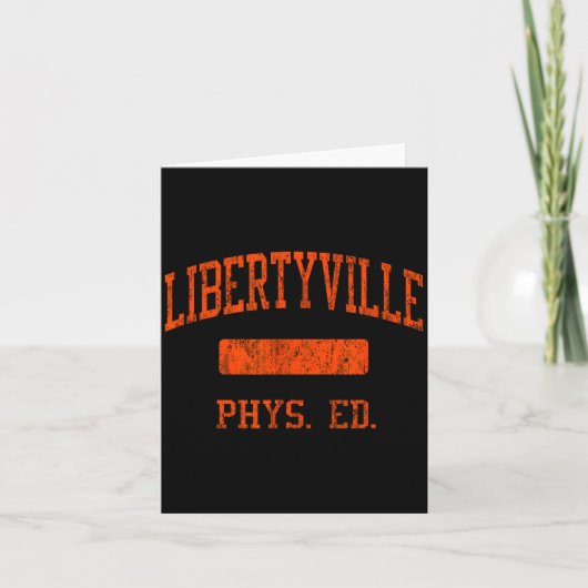 Libertyville High School Hs Libertyville Il Phys E カード (正面)