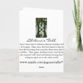 Libitina's Toll; Notecard カード (裏面)