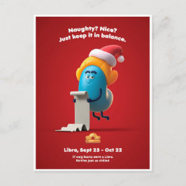 Libraのクリスマスポストカード ポストカード