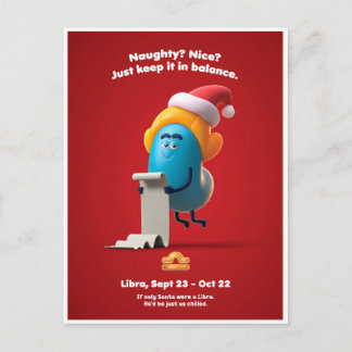 Libraのクリスマスポストカード ポストカード