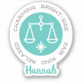 Libraシール シール (正面)