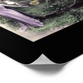 LIBRAヴィンテージアルファベット文字名アート ポスター (角)