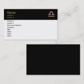 Libra名刺 名刺 (正面/裏面)