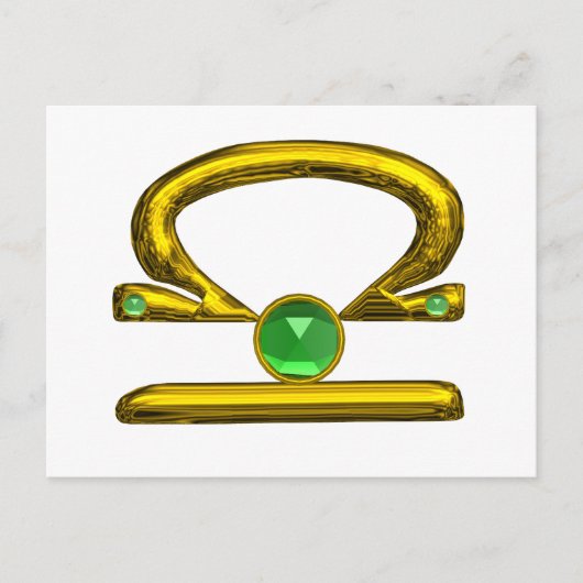 LIBRA、はがき ポストカード (正面)