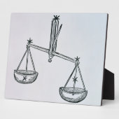 Libra (ザはかりで測) 'Poetiからのイラストレーション フォトプラーク (側面)