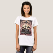 Libra "バランス美しい" Tシャツ (正面フル)